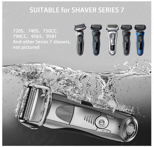 Braun 70S Series 7 Electric Shaver Replacement Foil & Cassette Cartridge-Silver - Picture 6 of 8
