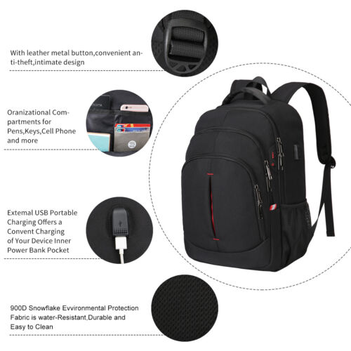 50L Rucksack Wasserdicht Freizeit Sport Arbeit Schulrucksack Reiserucksack DHL - Bild 2 von 23