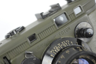 Bell & Howell FOTON MILITARY Prototype Camera w/Lens | eBay