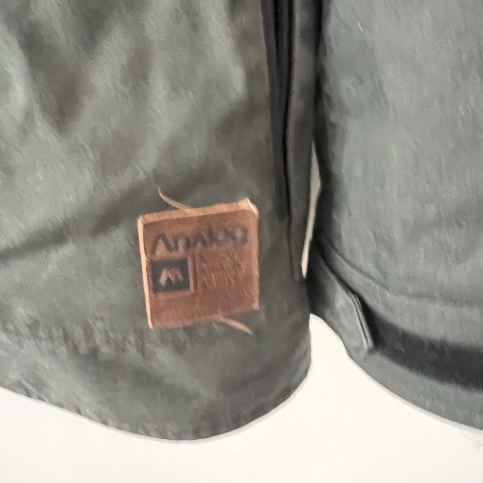 Chaqueta Analog Academy Para Hombre Pequeña Gris Exterior Esquí Snowboard Abrigo con Capucha Foto 4 de 4