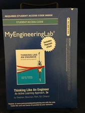 Thinking Like an Engineer MyEngineeringLab Pearson EText/AccCard BN PB  190604