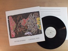 Peter Zummo – Lateral Pass  UK  2014    LP  ois   Vinyl  vg++