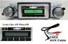 1965 Chevy Chevelle El Camino Malibu Stereo Radio Free Aux Cable 230