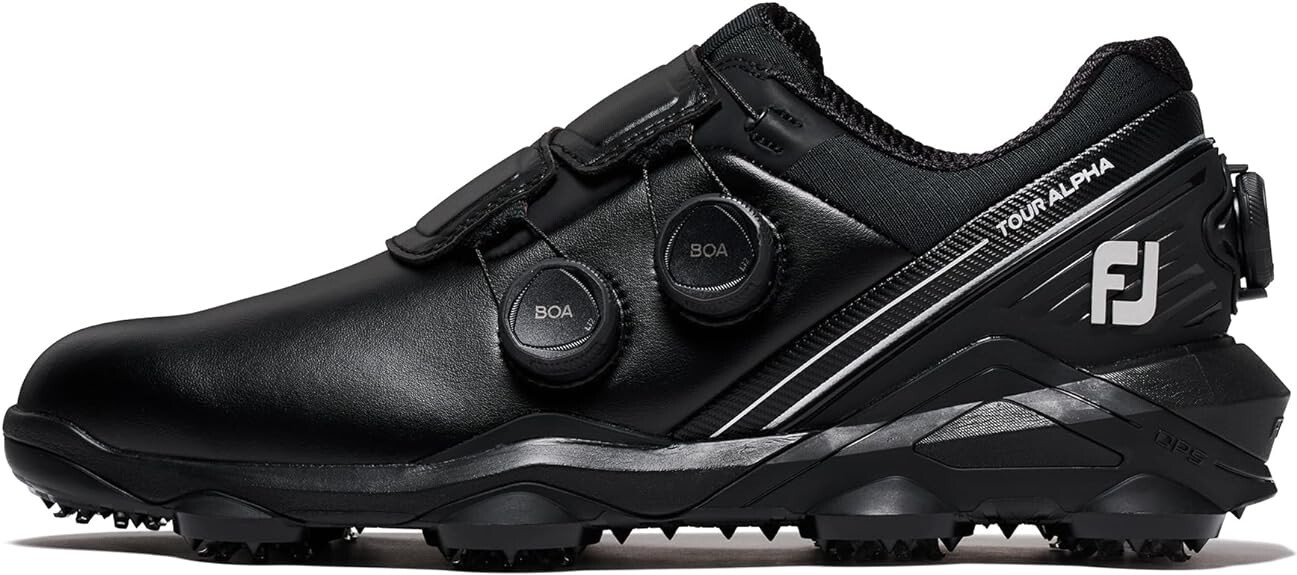 Кроссовки для гольфа FootJoy TOUR ALPHA TRIPLE BOA WIDE 55548 Black Черные US85265 см 65990₽