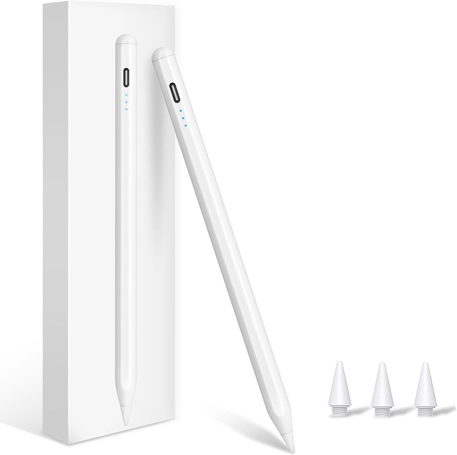 iPad Stylus Pen Compatible with iPad Pro 11 10 9 8 7 6 Gen & Air 11 (2018-2025 Models) A16 Pencil