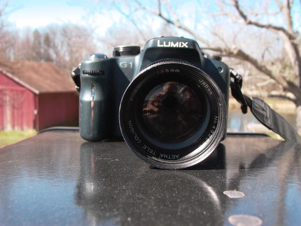 Aetna Tele Coligon 135mmF:3.5 13 Blades T2 m4/3 Sony A7 A7rll Nikon Canon Pentax - Image 2 of 4