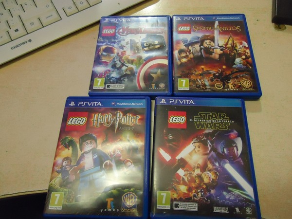 Sony Psvita Lego increible lote 4 juegos incluidos Pal España