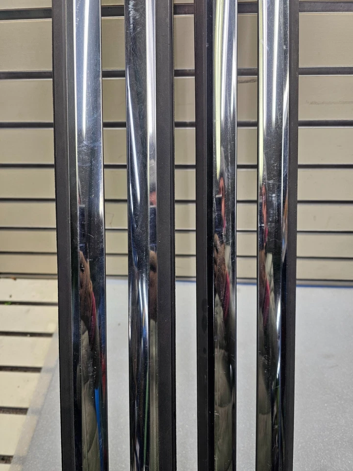 🔥05-10 CHRYSLER 300 300C MOLDURA VENTANA BARRIDO CINTURÓN FIELTRO MOLDURA OEM SRT8 cromo Foto 4 de 4