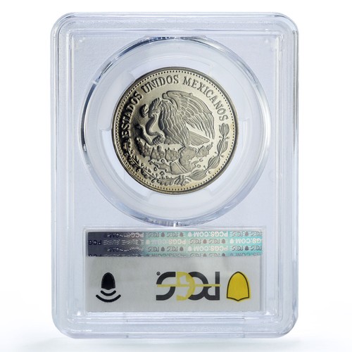 Mexico 20 pesos Mayan Culture Jugador De Pelota KM-486 PR68 PCGS CuNi coin 1982 - Picture 2 of 2