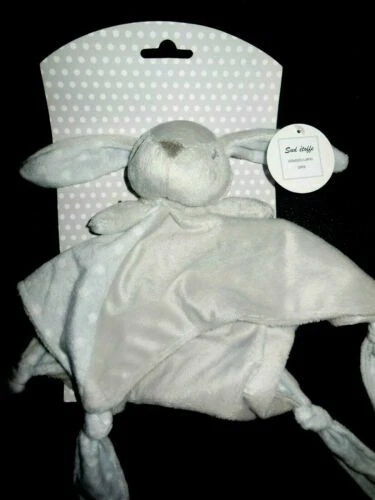 Peluches et doudous lapins gris pour bébé