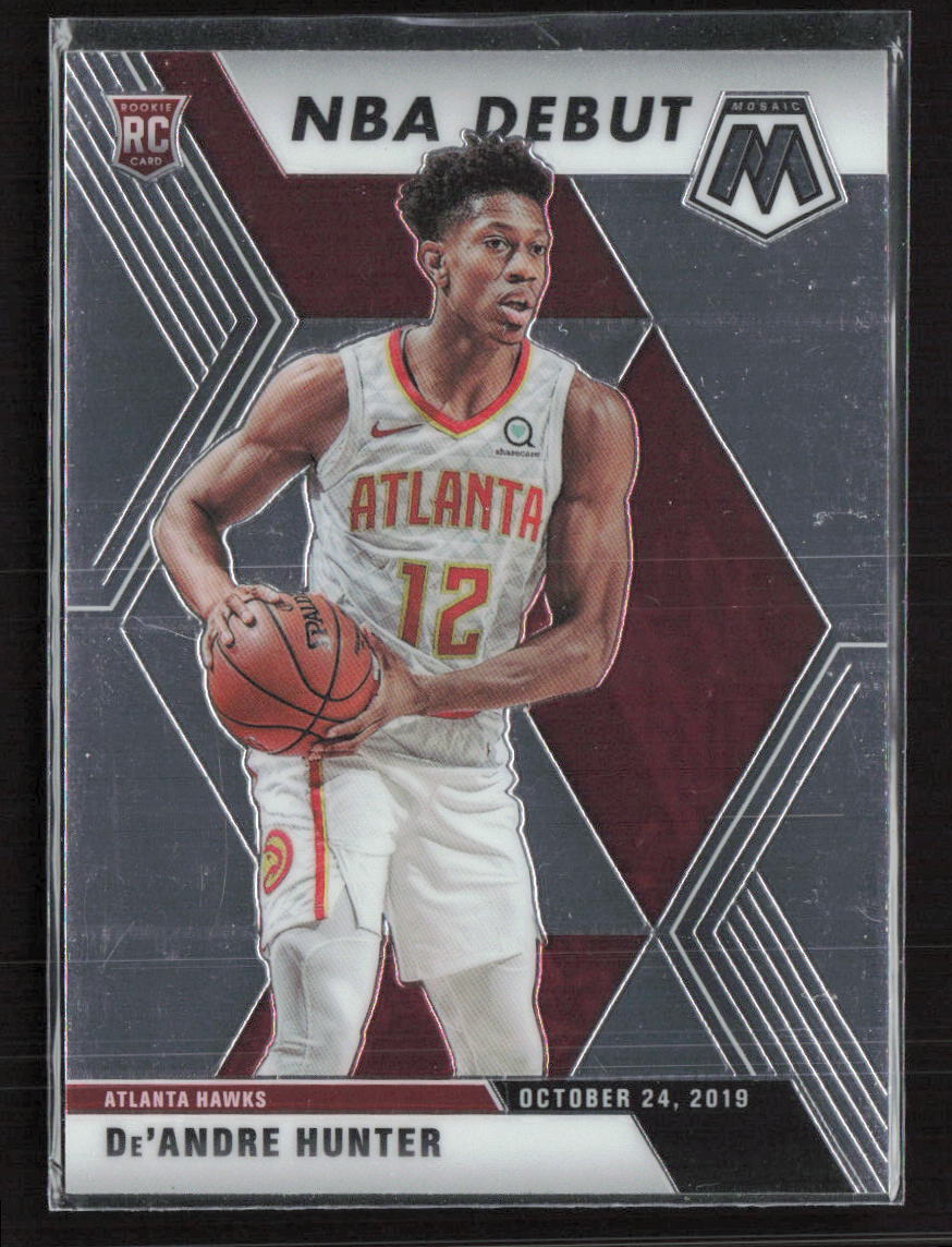 2019-20 Panini Mosaic #266 De'Andre Hunter Atlanta Hawks (G)