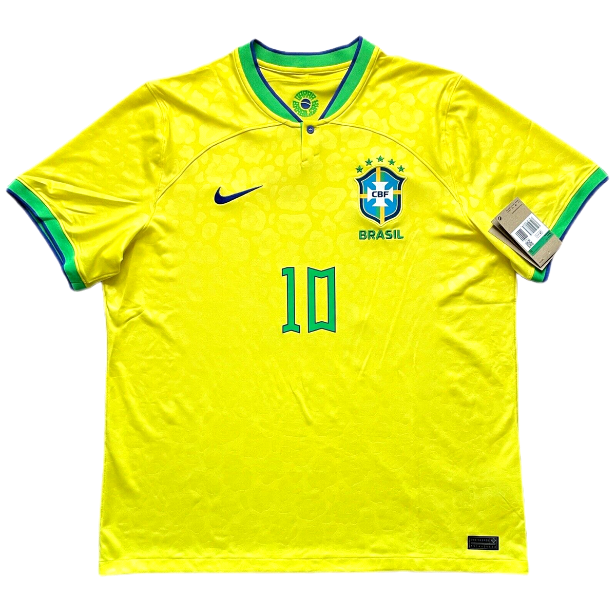 Nike ブラジル代表シャツ NEYMAR JR 10 2022/23 Brazil Home Jersey #10 Neymar Jr XL Nike World Cup