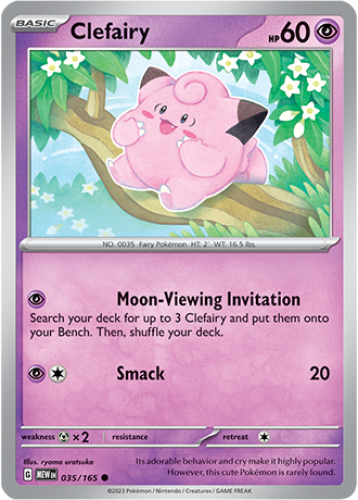 1x Clefairy 035/165 Scarlet & Violet 151 Pokemon TCG Card NM | eBay