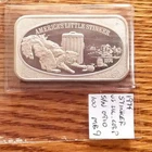 1974 AMERICA`S LITTLE STINKER - 1 oz .999 Silver Art Bar -US SILVER CORP   MB10