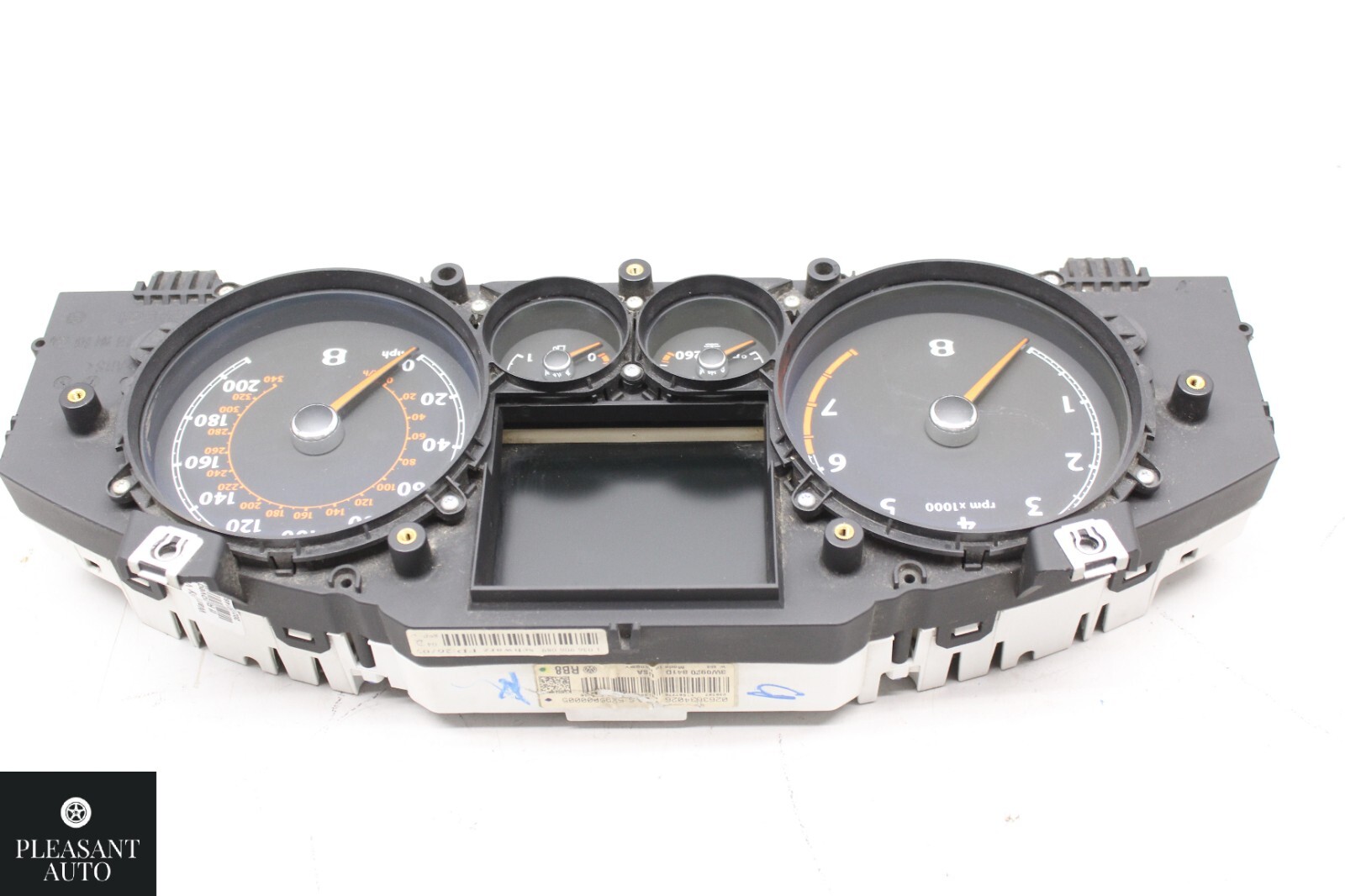 04-12 Bentley Continental Speedometer Instrument Cluster 3W0920841D Oem