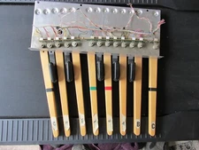 Thomas BASS PEDALs 13 note organ switch assembly for DIY MIDI Synth Project