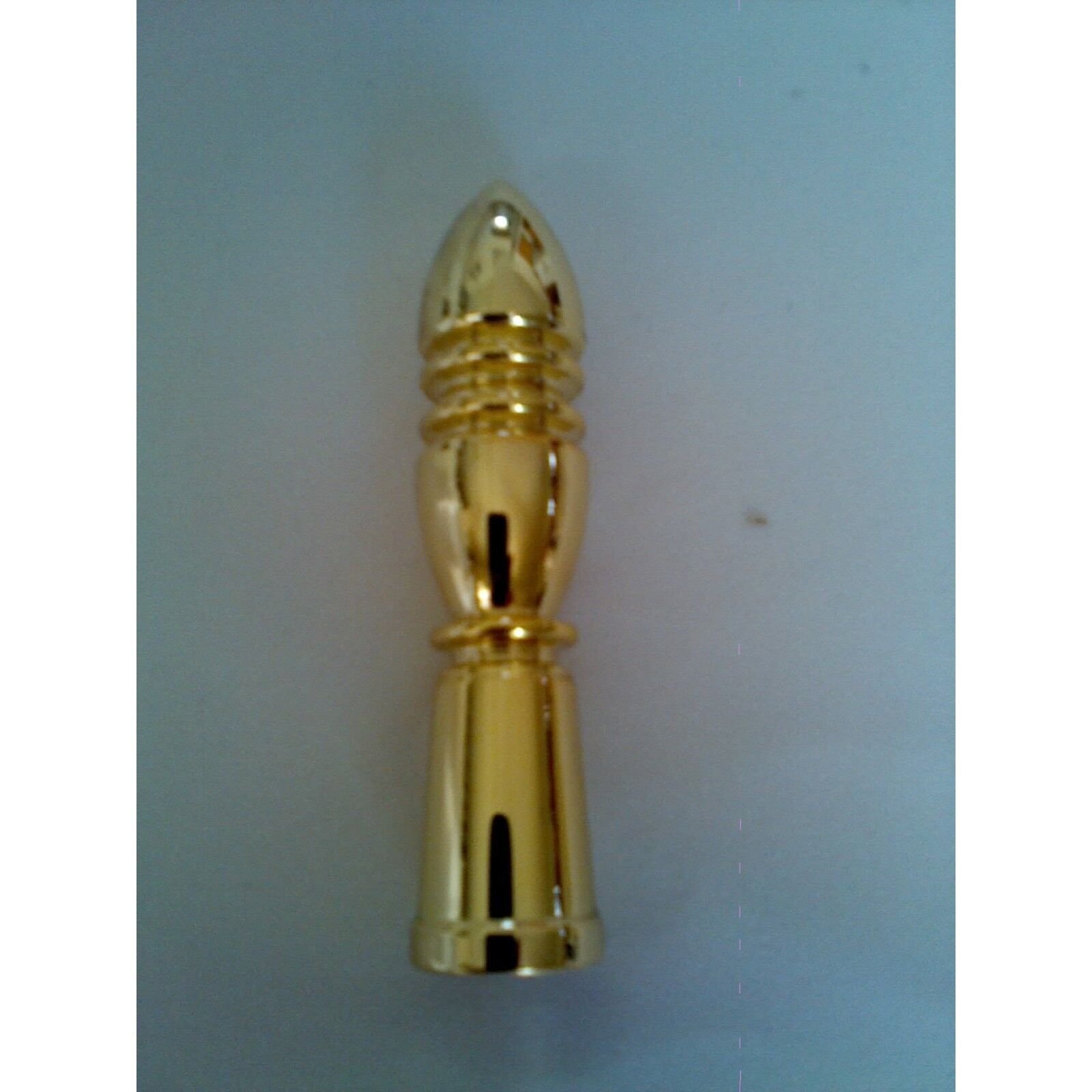 10 brass bullet finials eBay