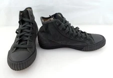 PF Flyers Shoes Center Reissue Hi Suede Gray Sneakers Womens 8