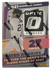 Panini 2021 Donruss Optic Baseball Blaster Box, Rated RC,Pink Parallels (B228)