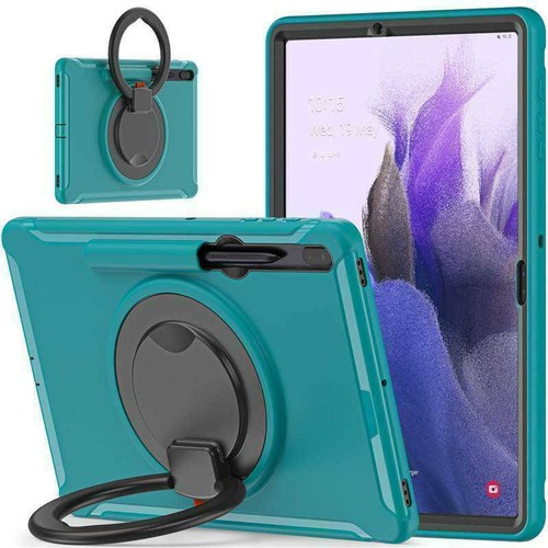 Shockproof Armor Stand Case Cover For Samsung Galaxy Tab S7 FE S8 Plus 11" 12.4" - Picture 11 of 92