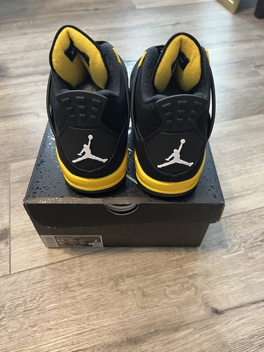 Size 8.5 - Jordan 4 Retro LS Low Thunder - Picture 4 of 12