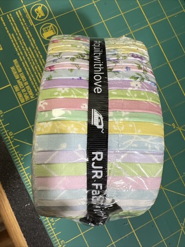 RJR Fabrics Pixie Strips Floral Jelly Roll - Picture 2 of 3