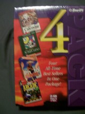 Swift Software 4 Pk Calendar/Super Casino/Photo Editor /300 Arcade Games CD-ROMS