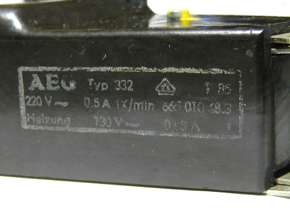 Regulador de control de carga de calentador de almacenamiento AEG (Telefunken) Foto 3 de 4