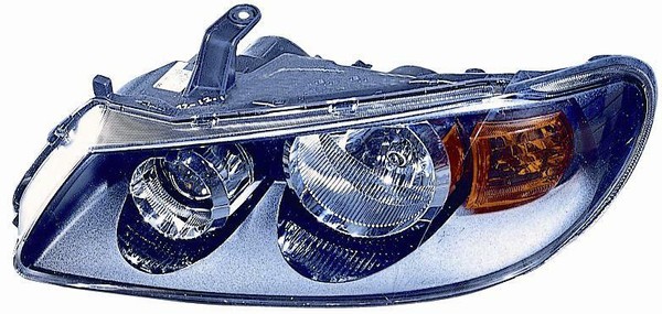 Scheinwerfer FüR Nissan Almera N 16 2002 Parabel Schwarz Recht-image