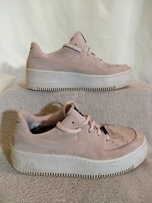 Nike Womens Air Force 1 Sage Low 'Barely Rose' (AR5339-604), Size: 8  #ZZ28+14