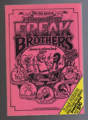 Fabulous Furry FREAK BROTHERS ; 128 Seiten; ZWEITAUSENDEINS 2001;Gilbert Sheldon