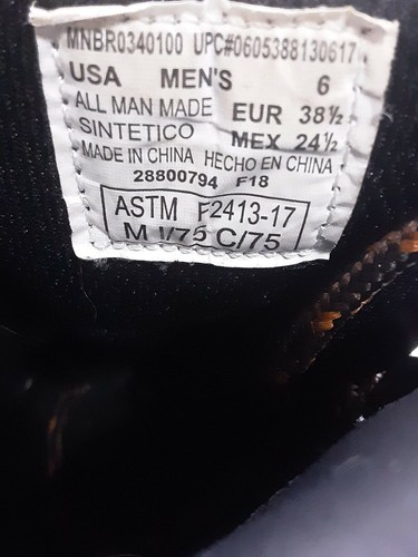 Botas Brahma Marrón Punta de Acero Talla 6 - Imagen 7 de 8