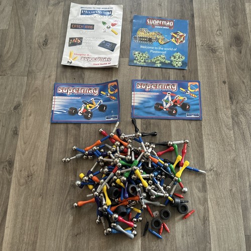 Supermag Magnetic Genius RIESIGES Set Mehrfarbig