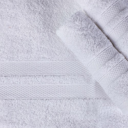 Ultra-Soft Cotton Solid Double Line Dobby Border Quick-Dry Bath Sheet Set of 2 - Picture 62 of 81