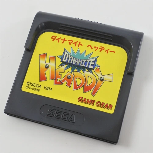 Game Gear DYNAMITE HEADDY Cartridge Only Sega 1096 gg