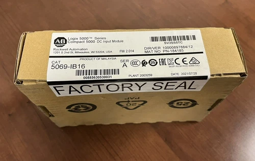 New Sealed Allen-Bradley 5069-IB16F SER A Compact I/O Input Module - Picture 1 of 1