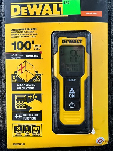 100 Fuß Laser Entfernungsmesser - Bild 1 von 3