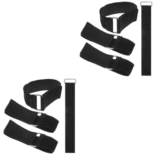 2 Pieces Elastische Eisenschnalle Mehrzweckband Kabelaufbewahrungsbänder - Bild 6 von 12
