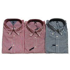 NWT Tommy Hilfiger Men's Custom Fit All Cotton Button Down Long Sleeve Shirt