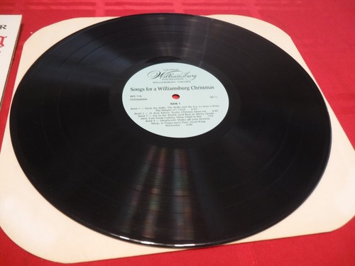 Williamsburg Madrigal Singers Songs For A Williamsburg Christmas 1982 LP WS 114 - Picture 4 of 8
