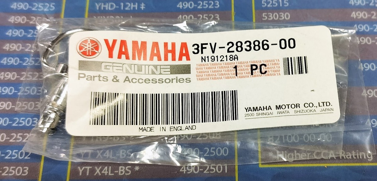 OEM Genuine Yamaha Special Fender Fastener Head 3fv-28386-00