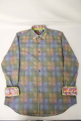 Robert Graham Cactus Bobs Arizona Citrus Growers Button Up Shirt Mens XLT