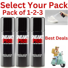 Sneaky Spray Shoe Protector Trainer Suede Premium Waterproof Stain Protection UK