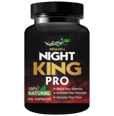 NEW 30 Powerful Capsule Natural Night King Pro for Increase Stamina and power