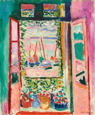 Henri Matisse : The Open Window : 1905 : Archival Quality Art Print