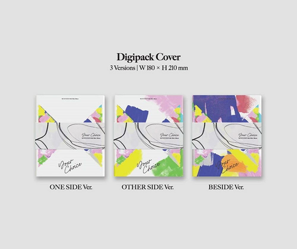SEVENTEEN 8th Mini Album Your Choice Random Ver. CD+Book+P.Card+