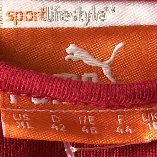 Puma sports Lifestyl Womens Full Zip Deep Pink zipper Running Jacket XL X-Large - Picture 7 of 10