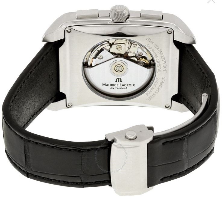 Maurice Lacroix Pontos Automatic Rectangular Chronograph Watch