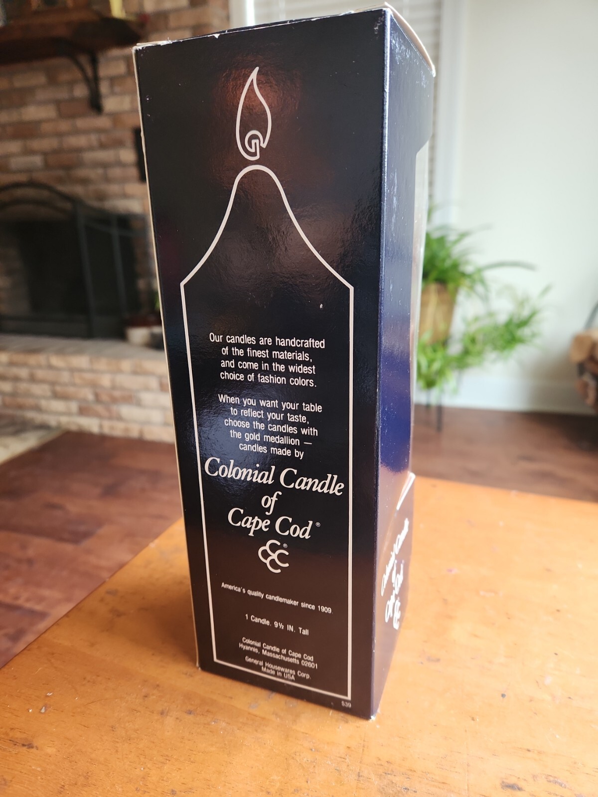 Colonial Candle Of Cape Cod Peppermint Candy Cane QU488 Candle NIB eBay