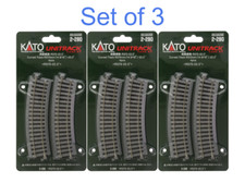 Kato 2-280 curved line R370-22.5° 4 pcs HO Gauge Model Train Supplies New